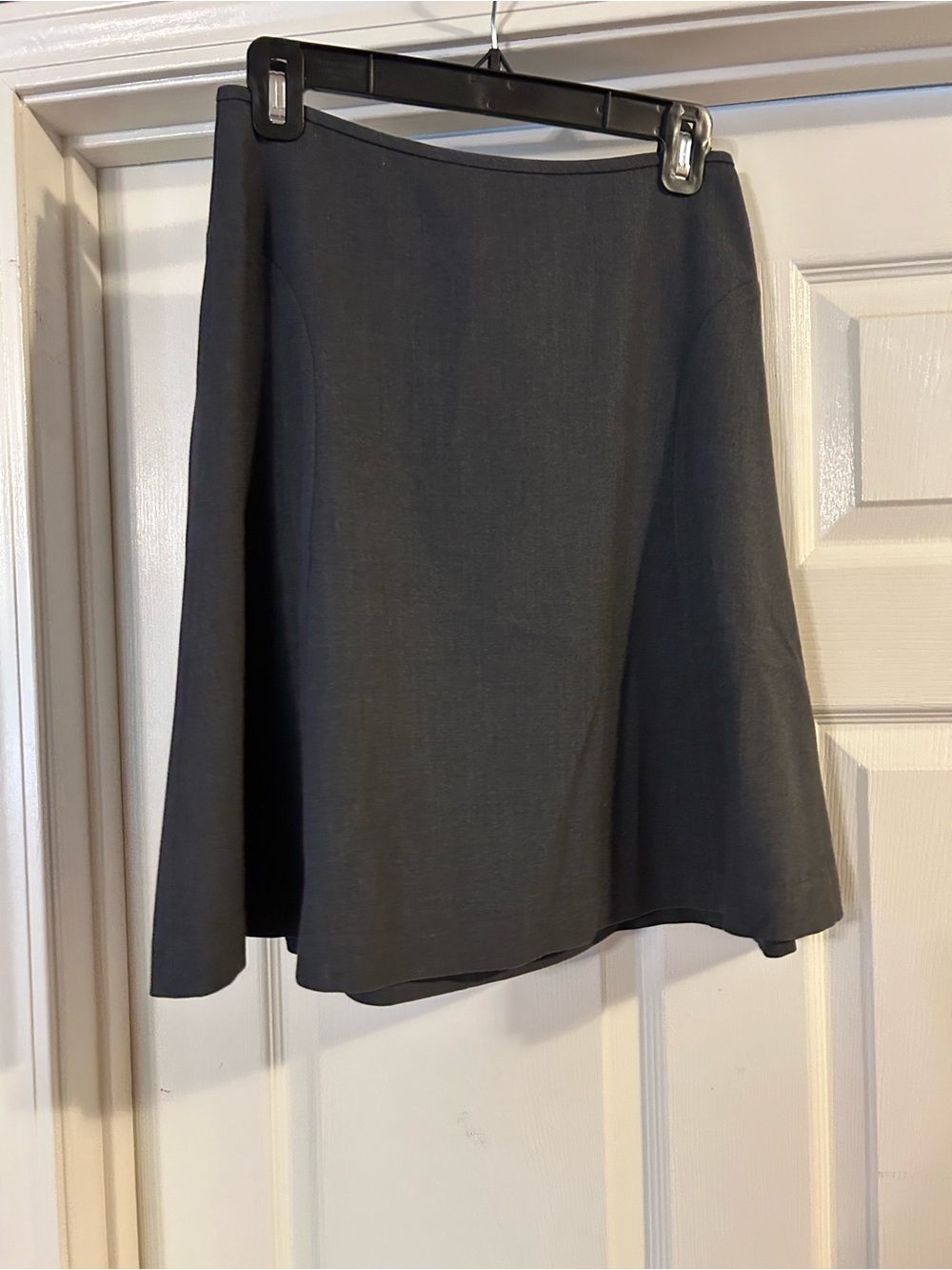 Calvin Klein Dark Charcoal A-Line Skirt
